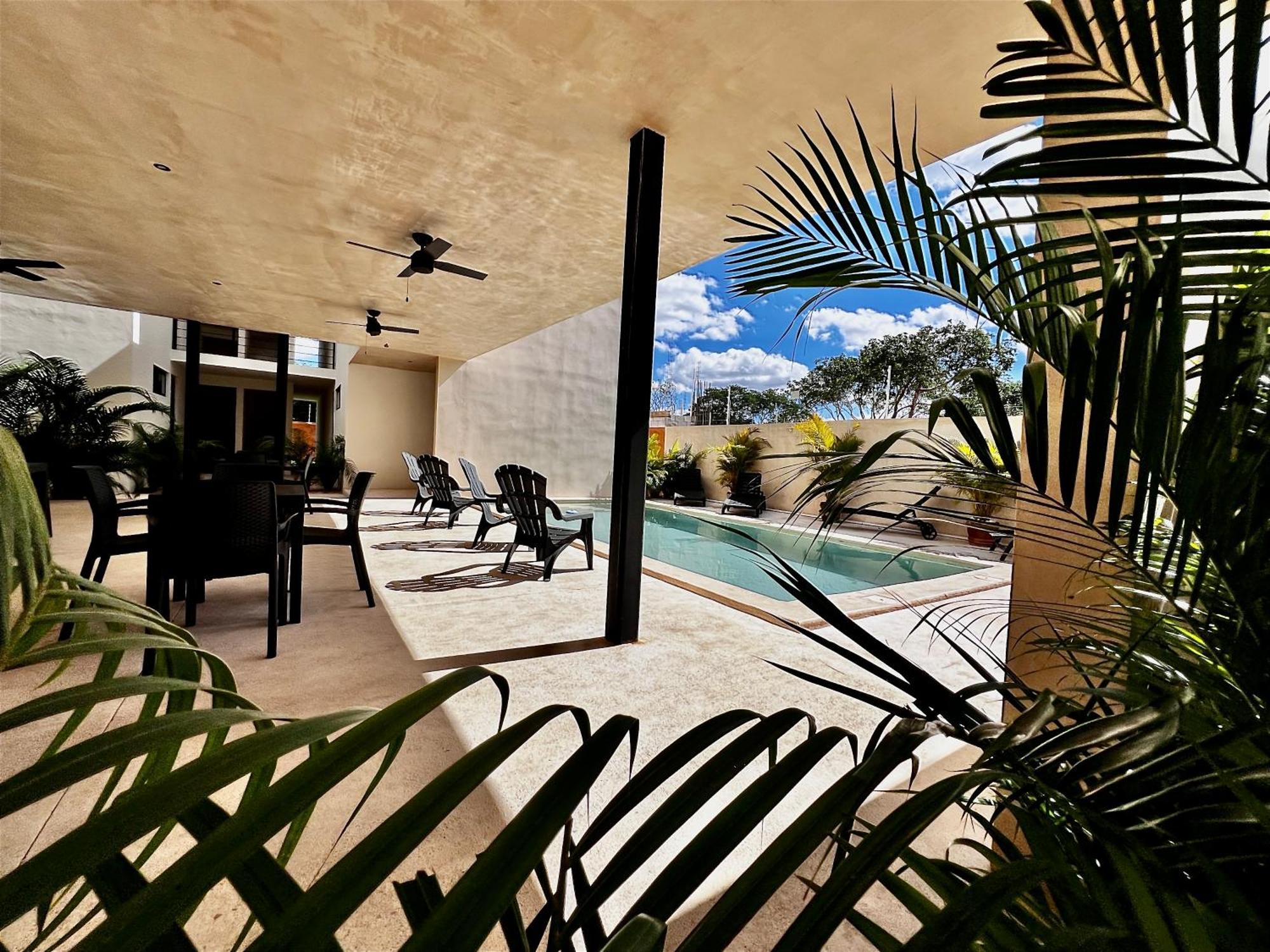 Departamento De Lujo En Mérida Exterior foto